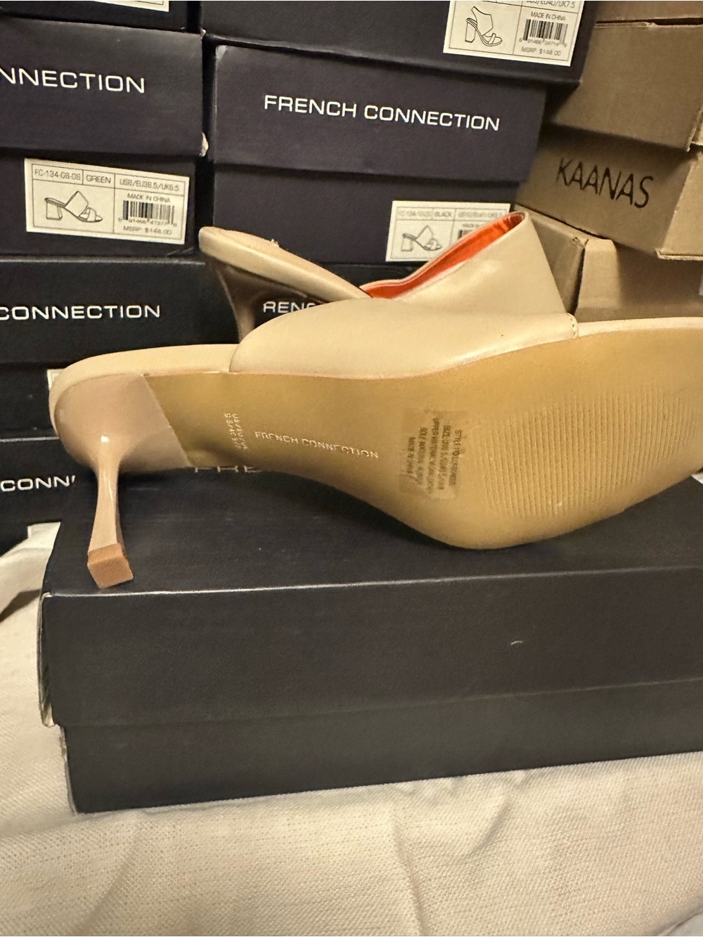 French Connection Kelly heeled sandals - Picture 4 of 7
